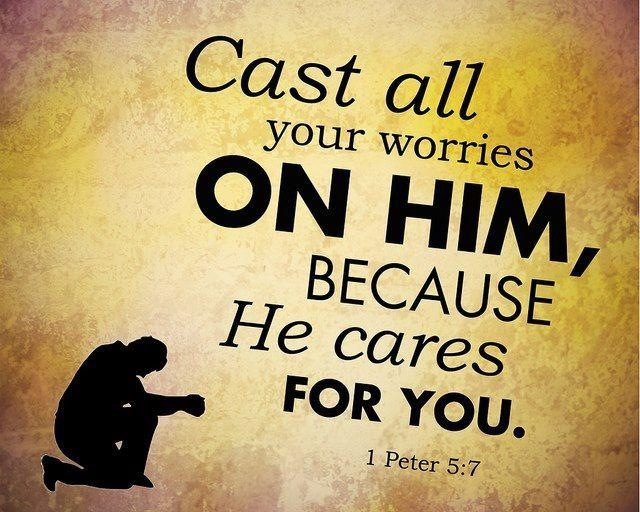 Cast All Your Cares Upon Me -