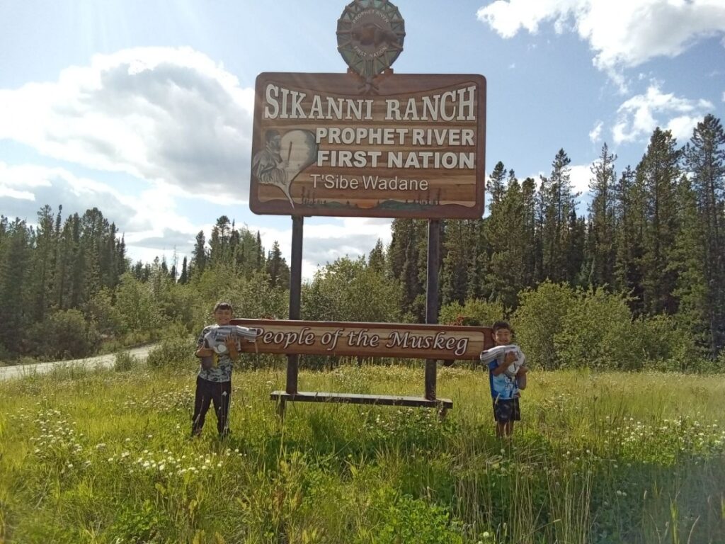 Pics PRFN Youth visit Sikanni Ranch! Prophet River First Nation
