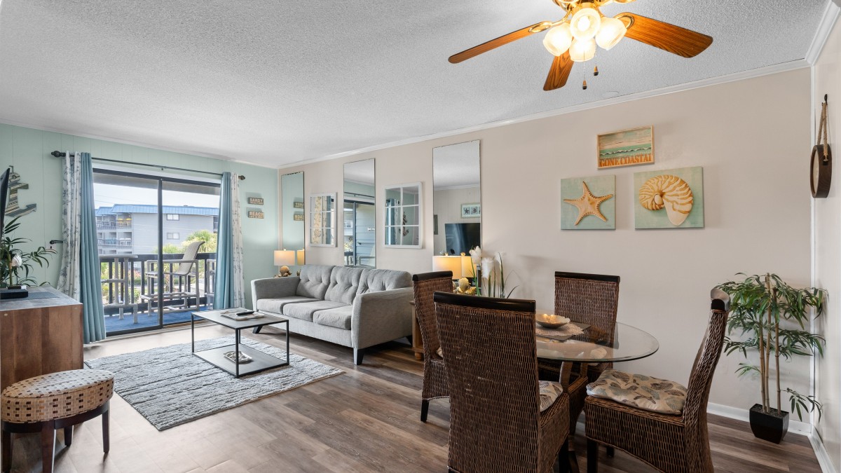 Sea Cabin 243 2nd Row Cherry Grove Vacation Condo Pool Pier