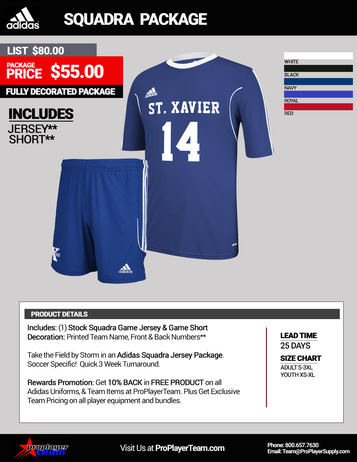 Youth Soccer Uniforms