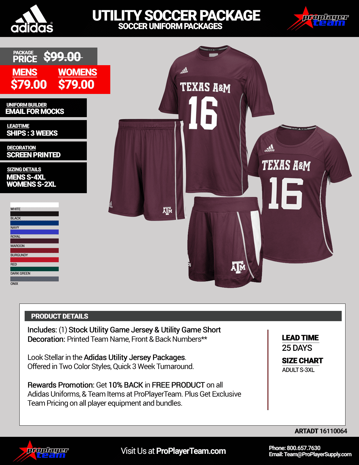 Youth Soccer Uniforms