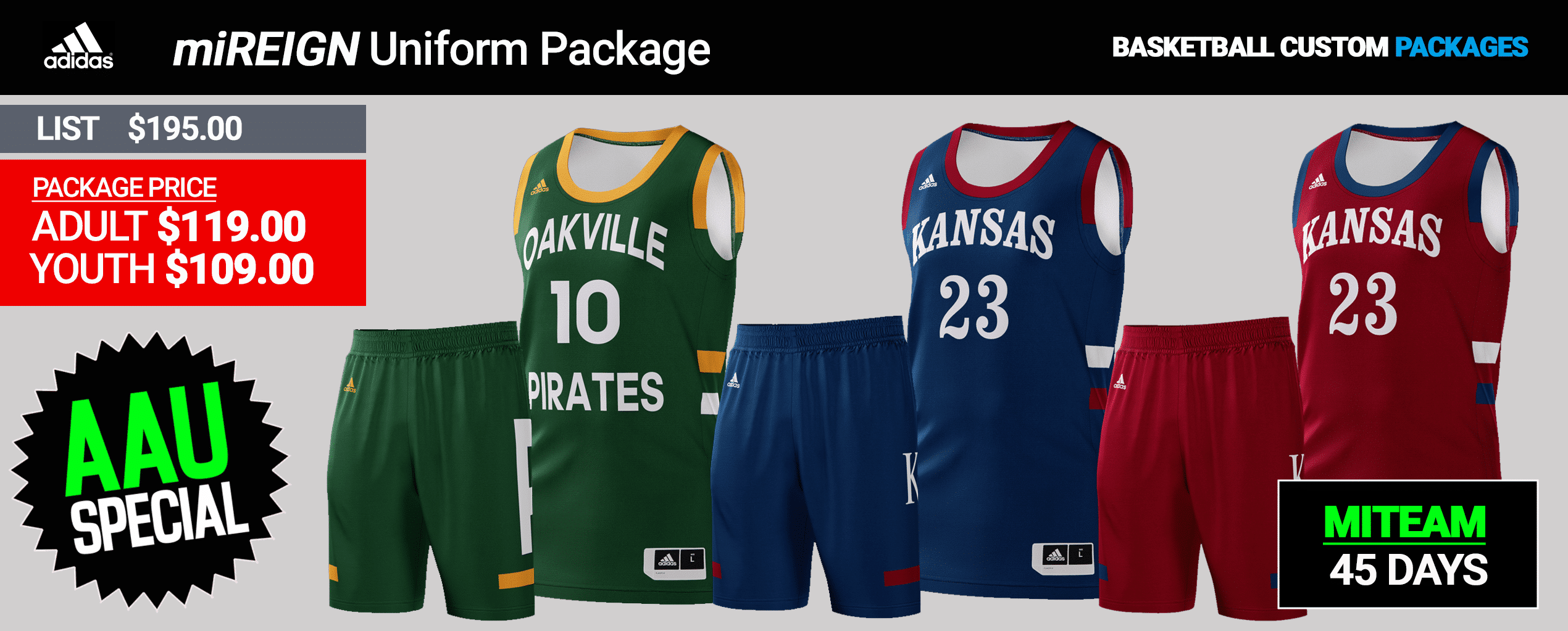 Basketball Uniforms