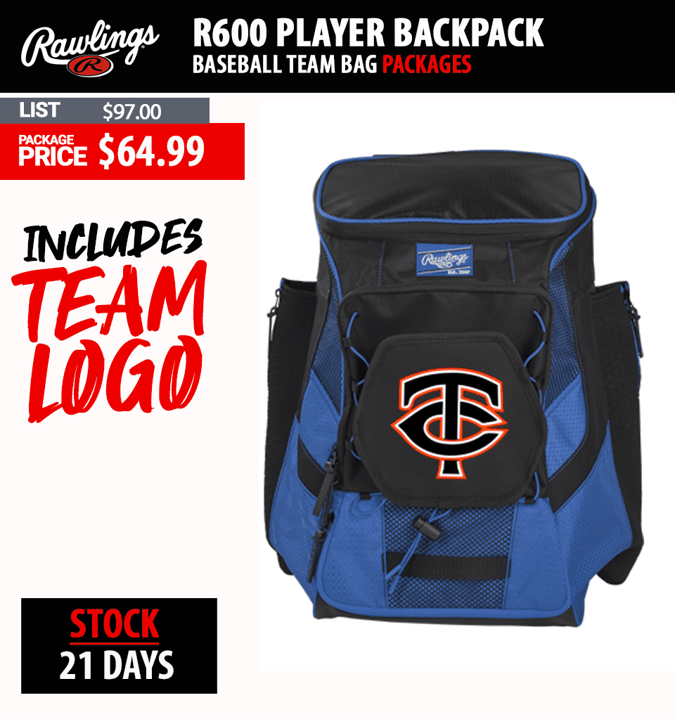 Youth Baseball Bag Packages