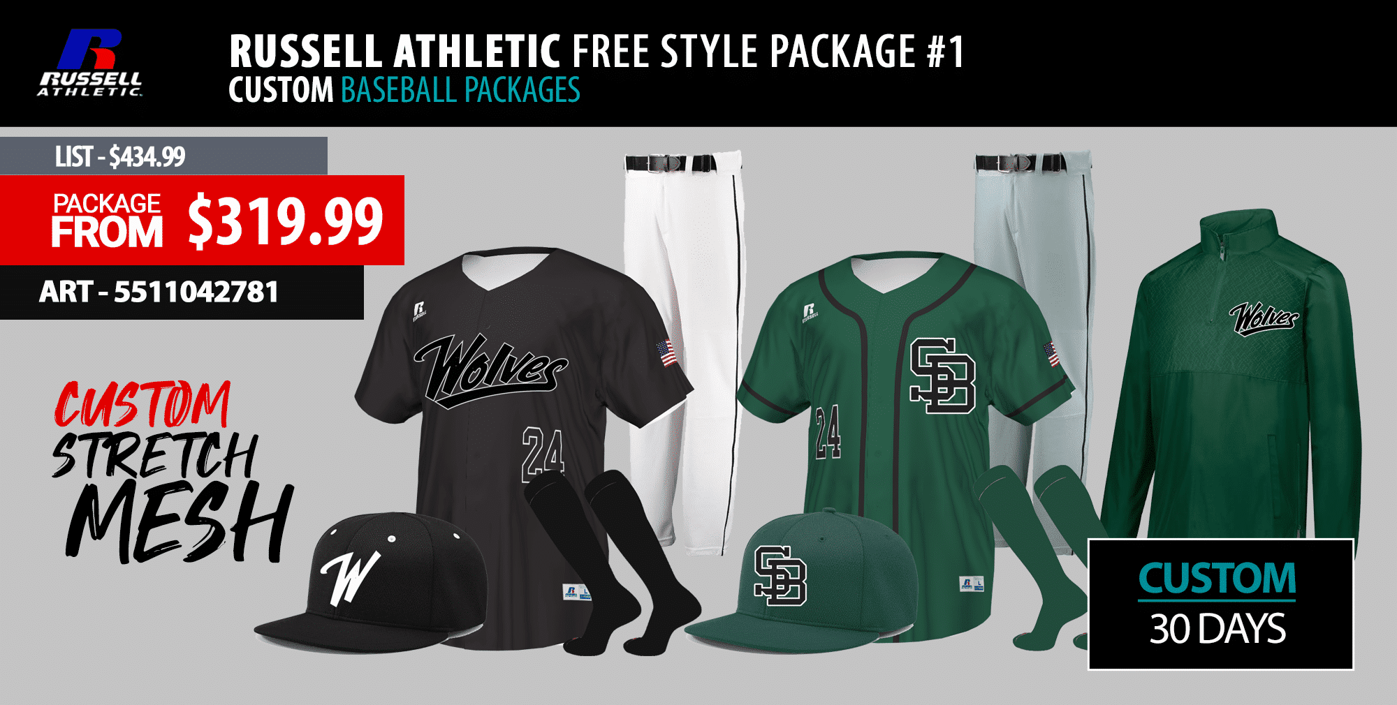 Baseball Uniform Packages Custom Jerseys & Uniforms Create Your Own