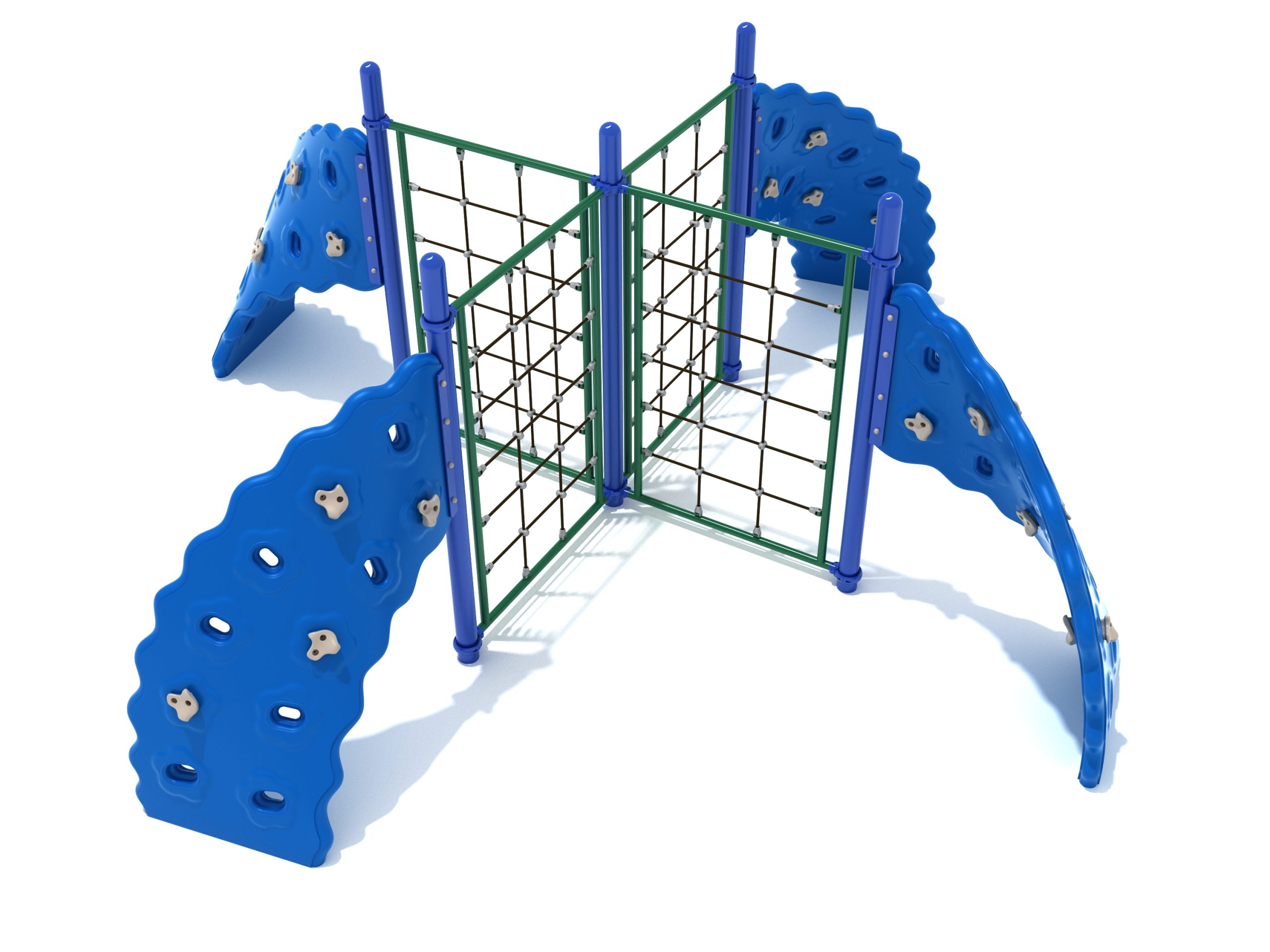 4 Panel Rope Challenger Commercial Playground Equipment Pro