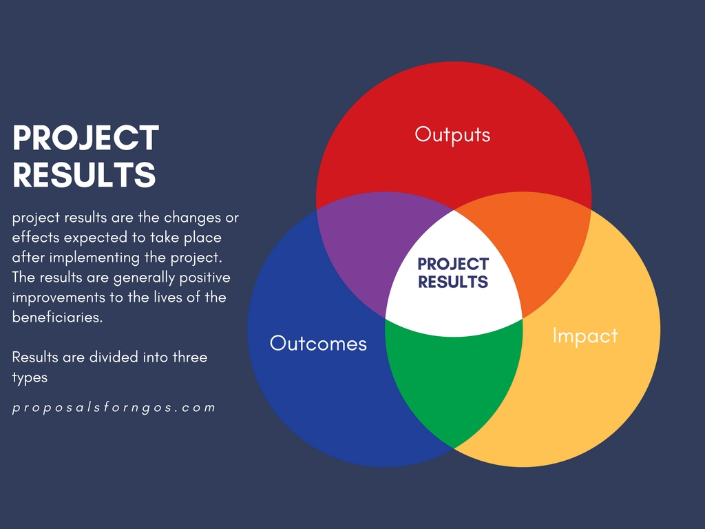 Project Results Outputs, Impact proposalforNGOs