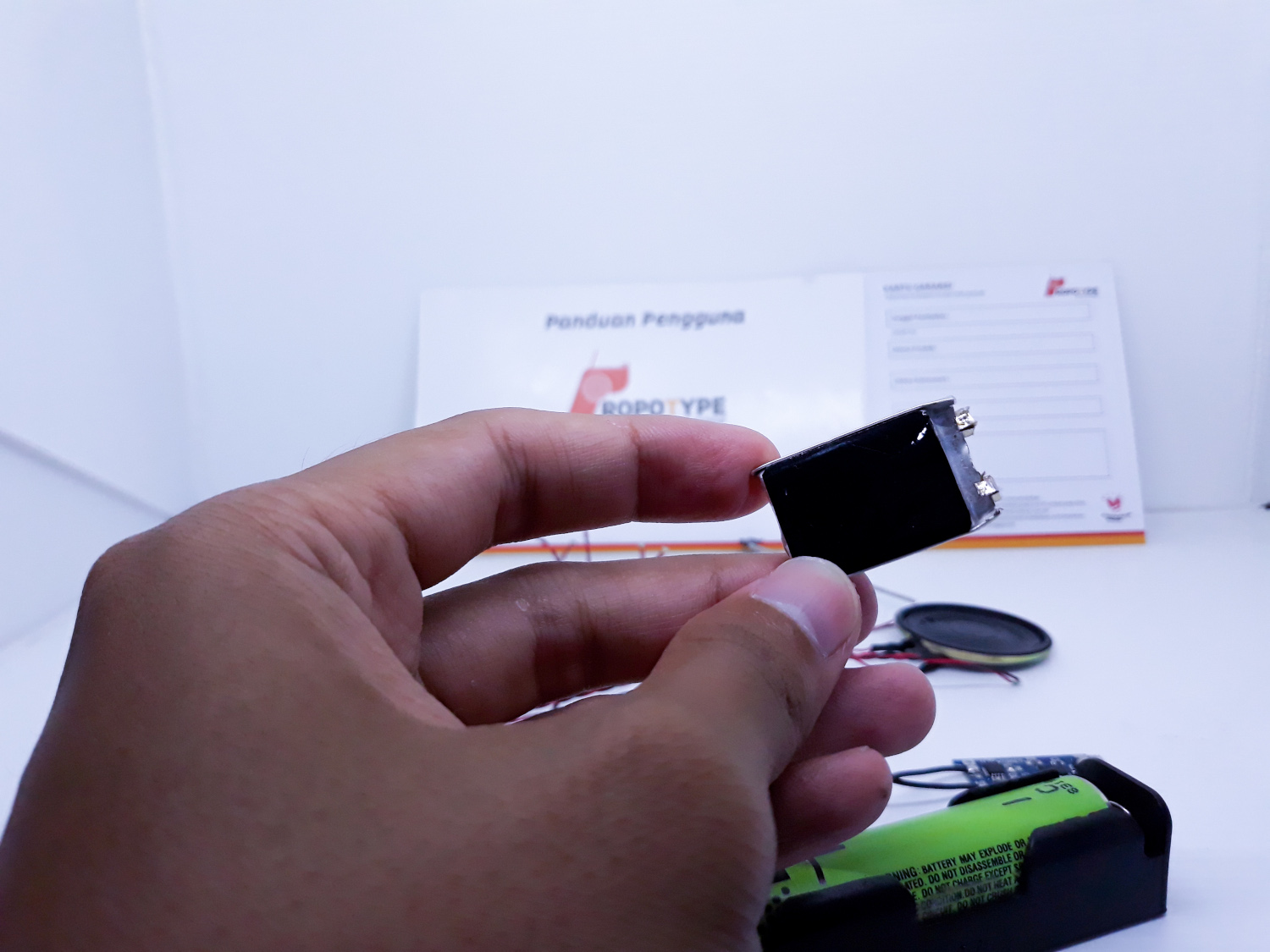 Rechargeable Battery 550 MAh Propotype RC