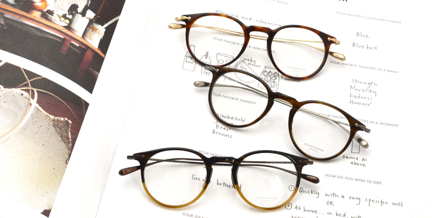 MARETT / OLIVER PEOPLES | 東京・中目黒 メガネ取扱い店舗 |