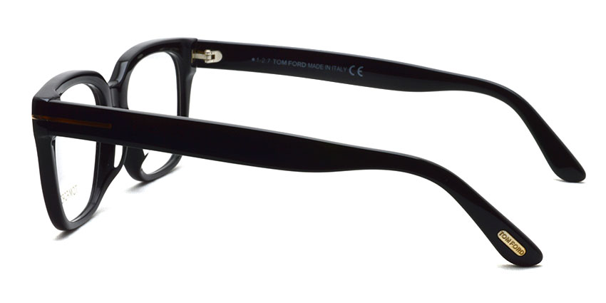 TOM FORD ブラックフレーム サングラス TOM FORD Eyewear スクエアフレーム サングラス | ブラック