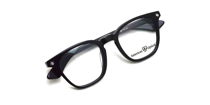 AMERICAN OPTICAL ブローライン 44/18 サングラス 眼鏡 黒 Explorer / AmericanOptical メガネ サングラス取扱い店舗 | 東京・中