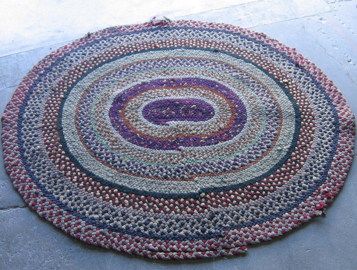 Braided Rug Bge/Brn/Tan Oval Braided Rug • Psw