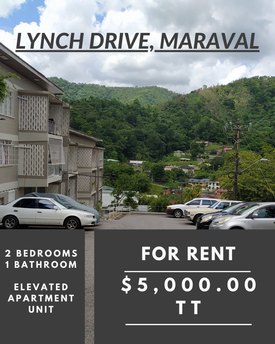 Apartment at Lynch Drive, Maraval for rent > Trinidad