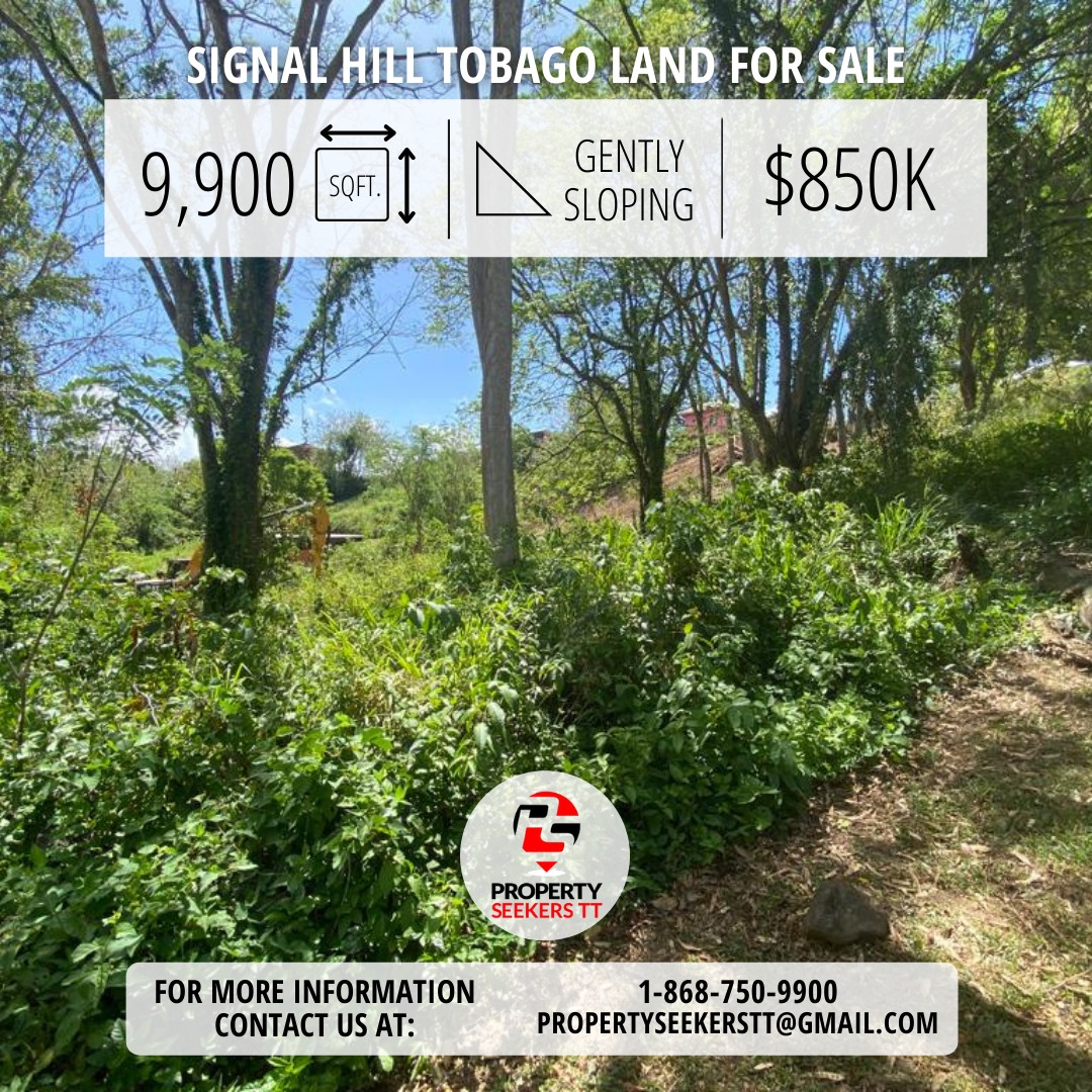 Signal Hill Tobago Land for Sale > Trinidad and Tobago