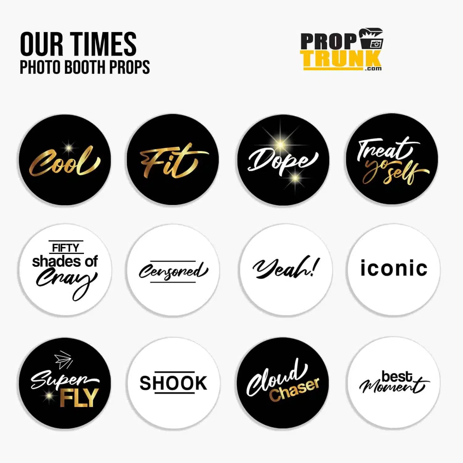 C27 Photo Booth Props for Any Parties and Events