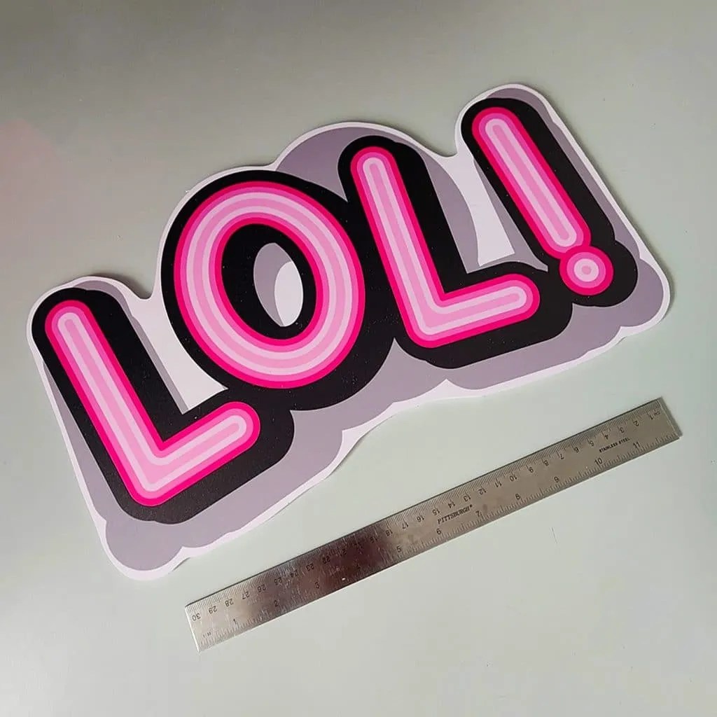 X28 lol! Large Photo Booth Prop