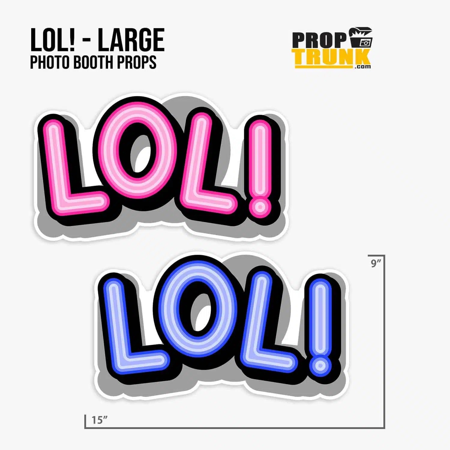 X28 lol! Large Photo Booth Prop