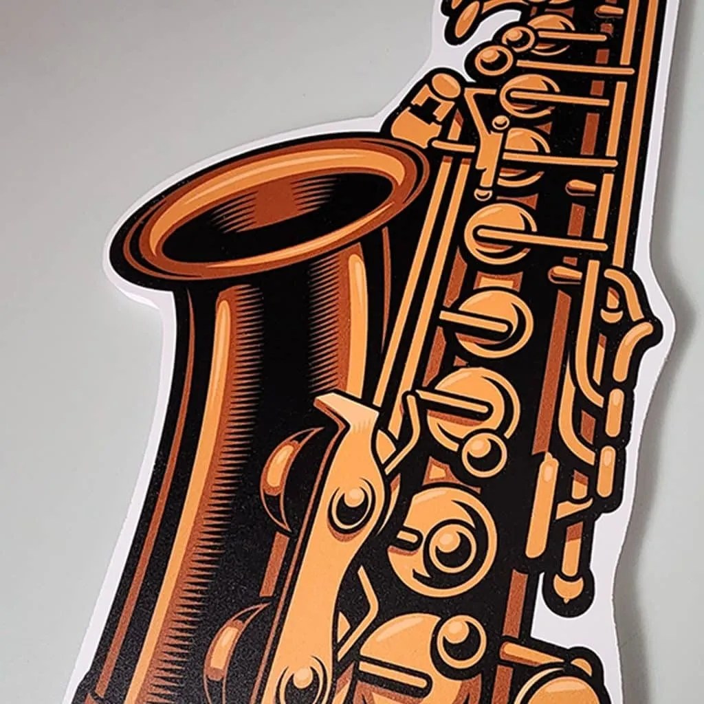 X27 Saxophone Large Photo Booth Prop