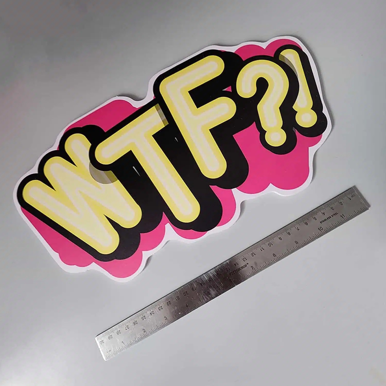 X26 WTF!? Large Photo Booth Prop