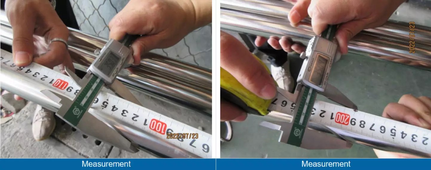 Stainless Steel Tube Inspection Quality Control Checklist