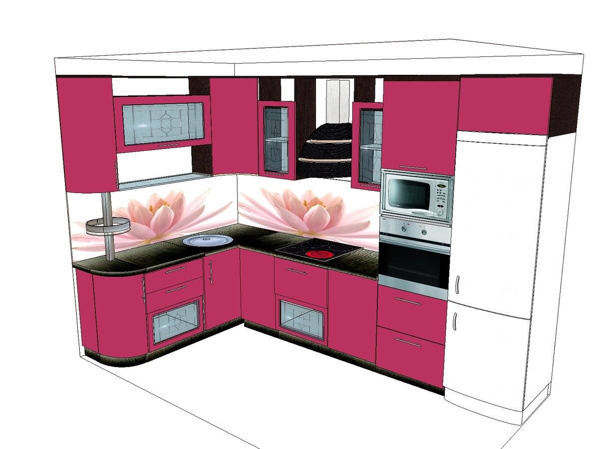 Конструктор кухни онлайн Нарисовать кухню в 3D бесплатно с просчетом цены