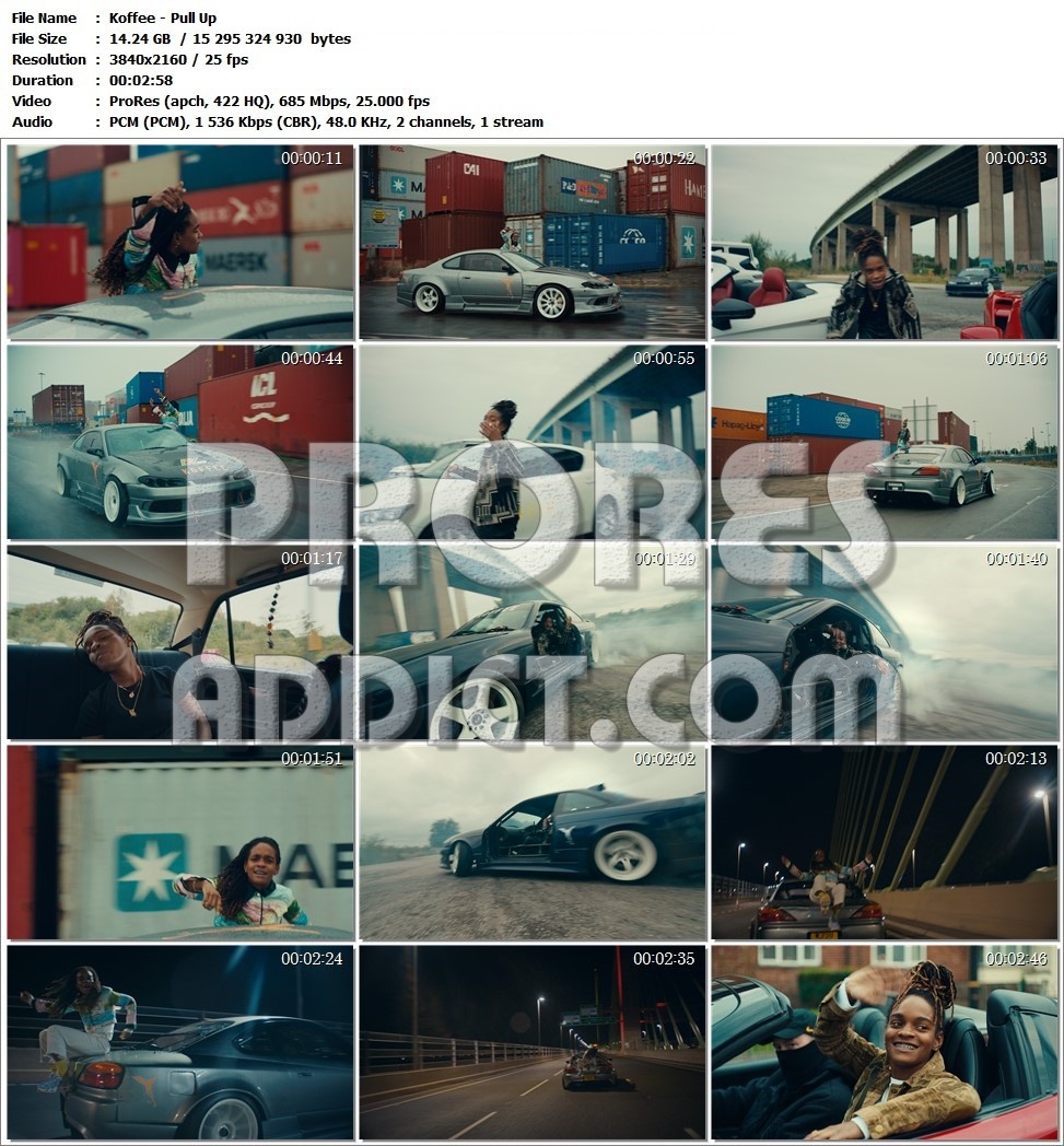Koffee Pull Up ProRes Addict The Music video collector