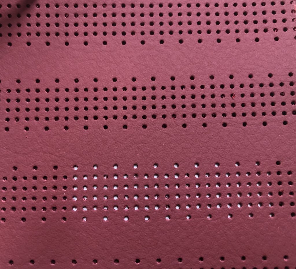 Perforated Leather Leather Repair Company Leather Encyclopaedia