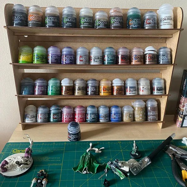 The best Citadel paint racks and Citadel paint holders PROSCALE