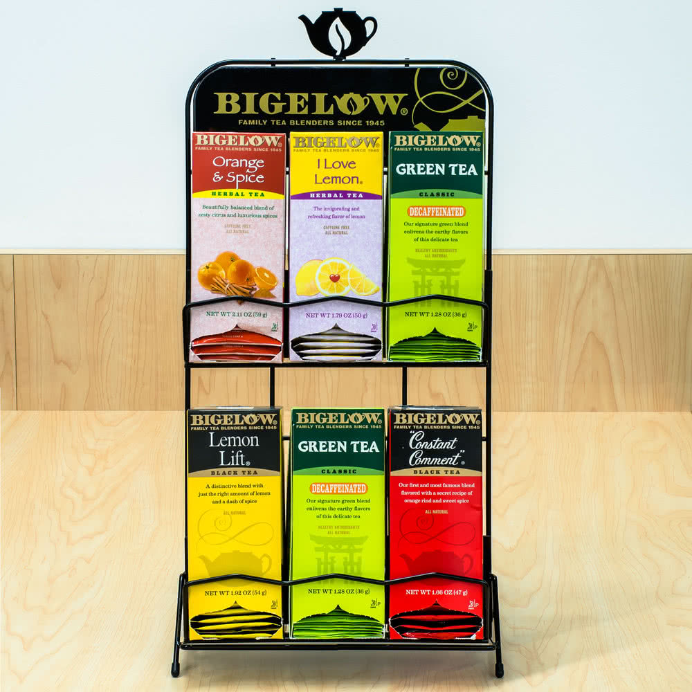 Bigelow 3 Over 3 Tea Rack / Merchandiser