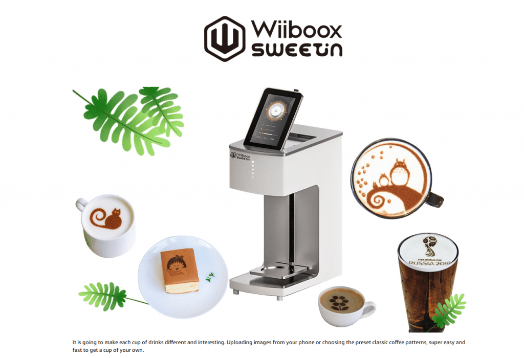 Wiiboox Sweetin Coffee 3D Printer