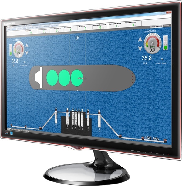 DAMBM berthing aid system Prosertek