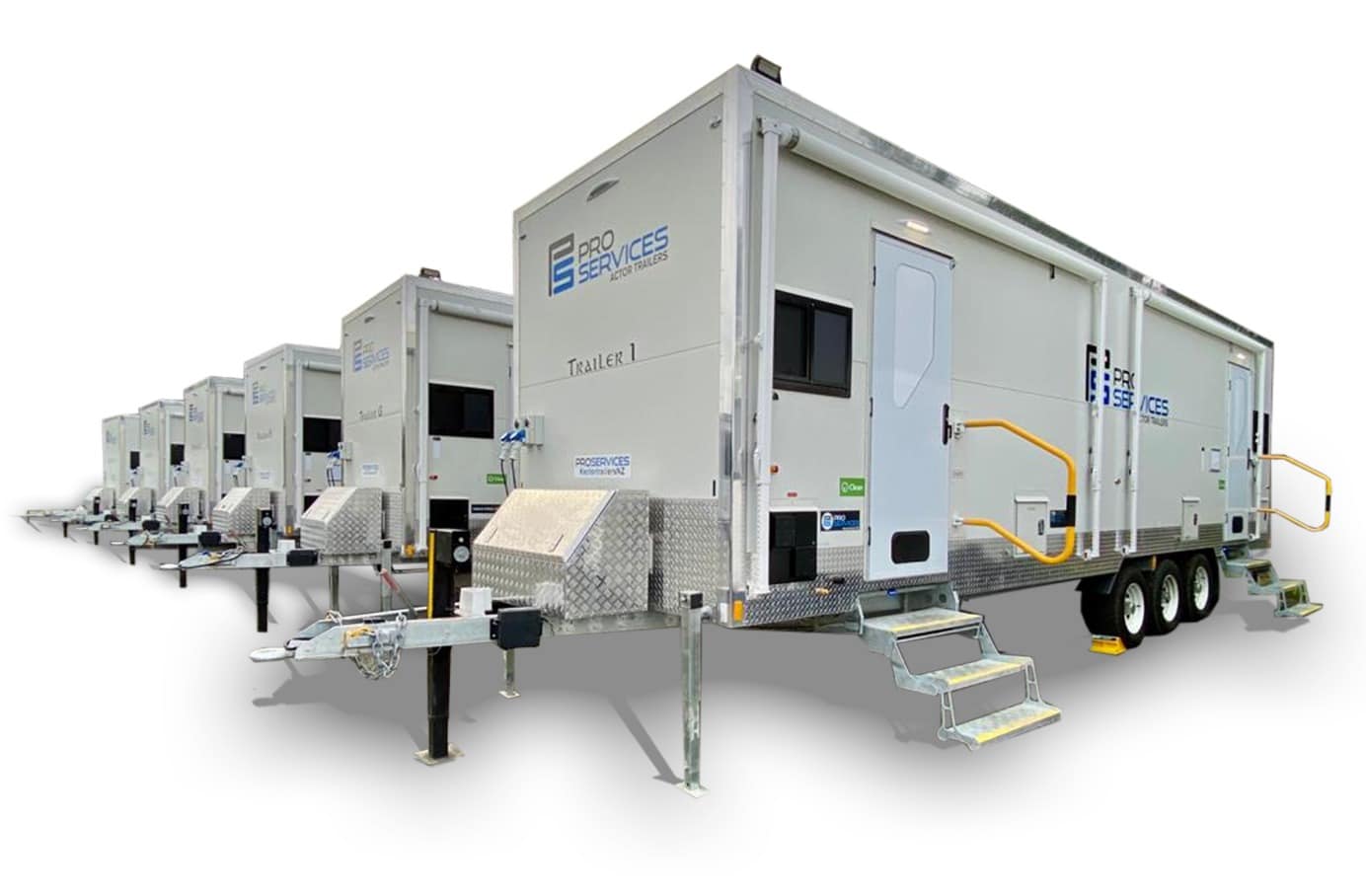 2 Room Actor Trailers Pro Services