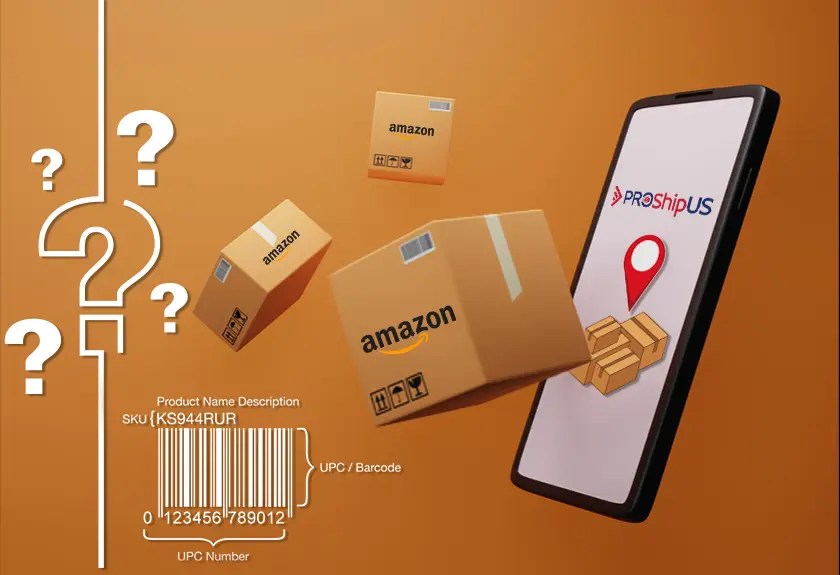 How can I find the Amazon FBA warehouse address ? PROSHIPUS