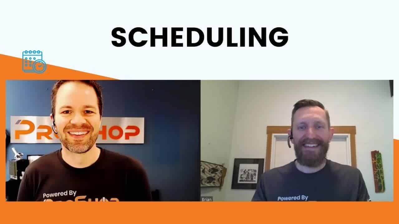 Scheduling Webinar ERP Software Video Library