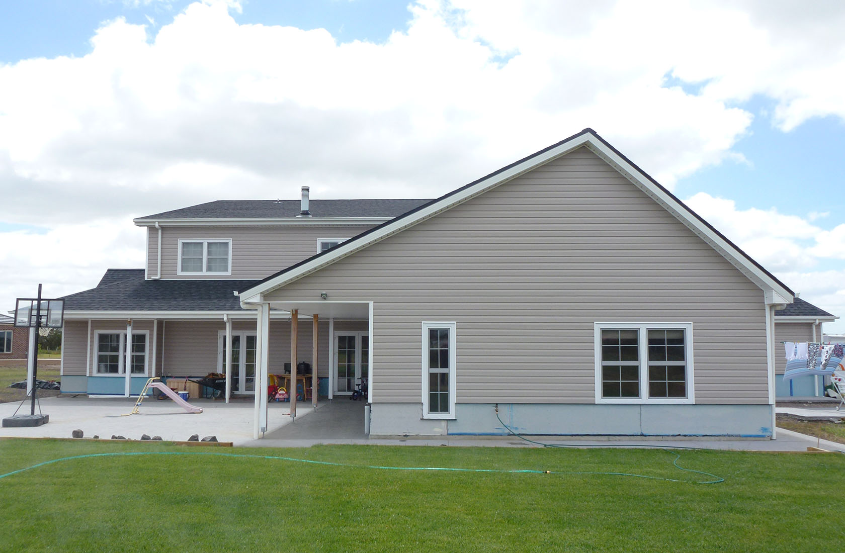 Bannockburn Country Home Cladding Installation Vinyl Weatherboards
