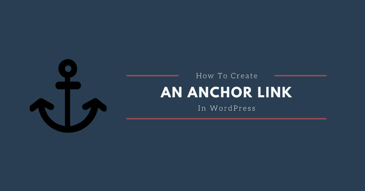 How to Create an Anchor Link in WordPress Pro Site Help