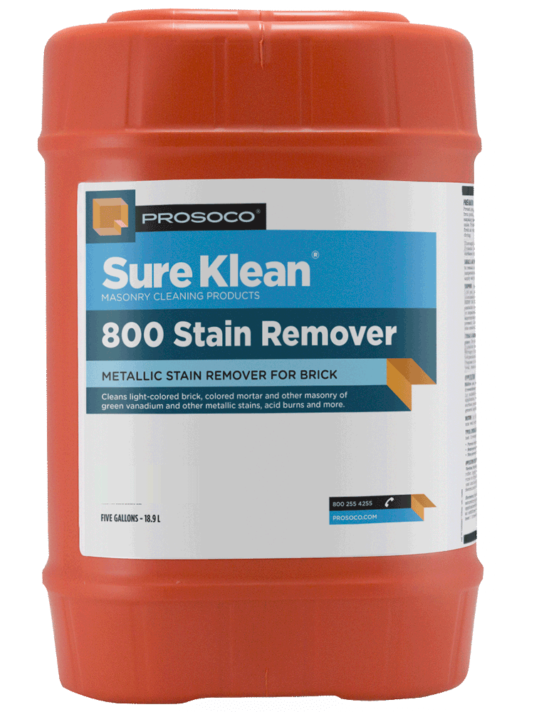 Brick Stain Remover PROSOCO Sure Klean 800