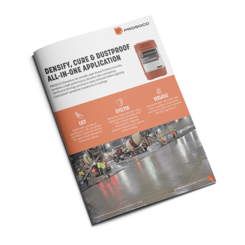 DensiKure Cures and Densifies New Concrete in One Step