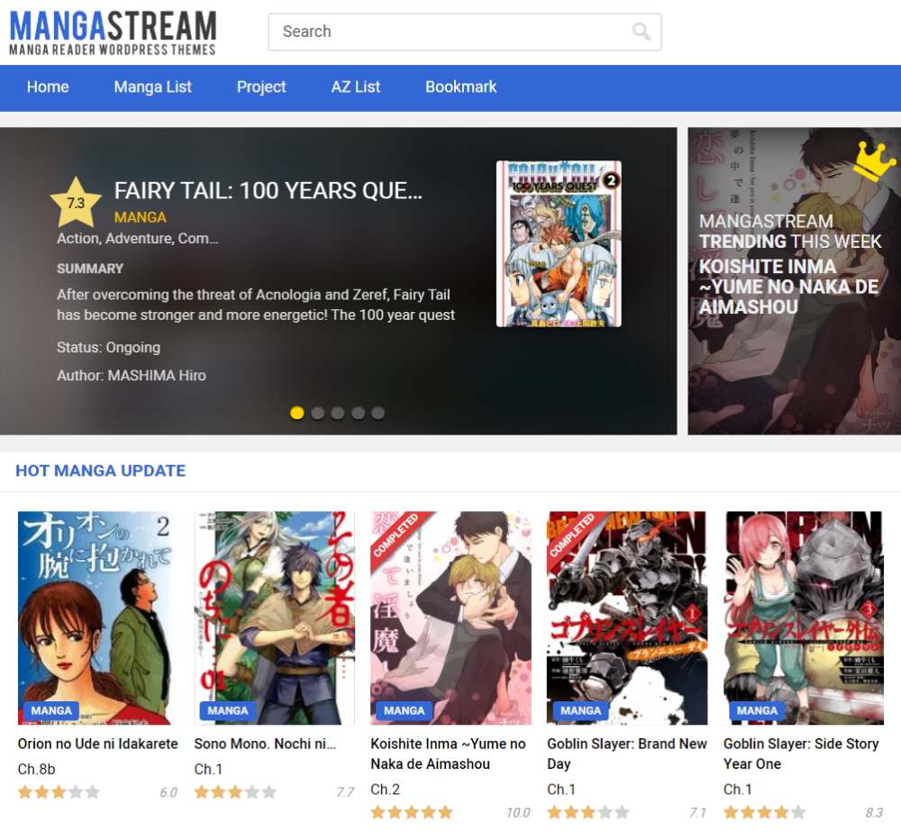 5 Best WordPress Manga Themes in 2023 Prospected