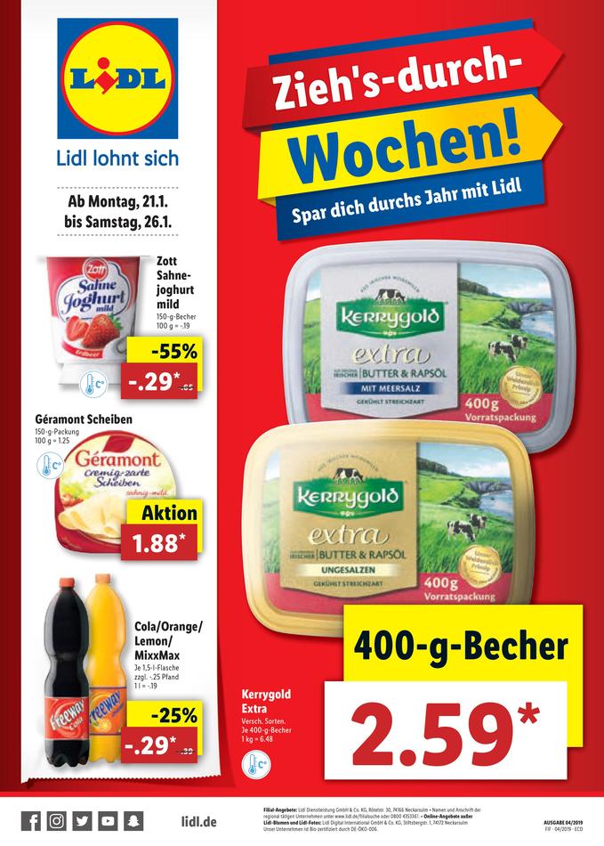 Lidl Prospekt online blättern