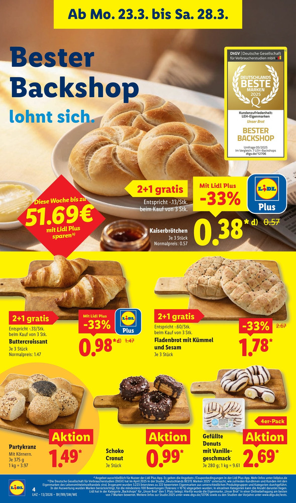 Lidl Prospekt ab Montag, 22.02.2021 Prospektwerbung