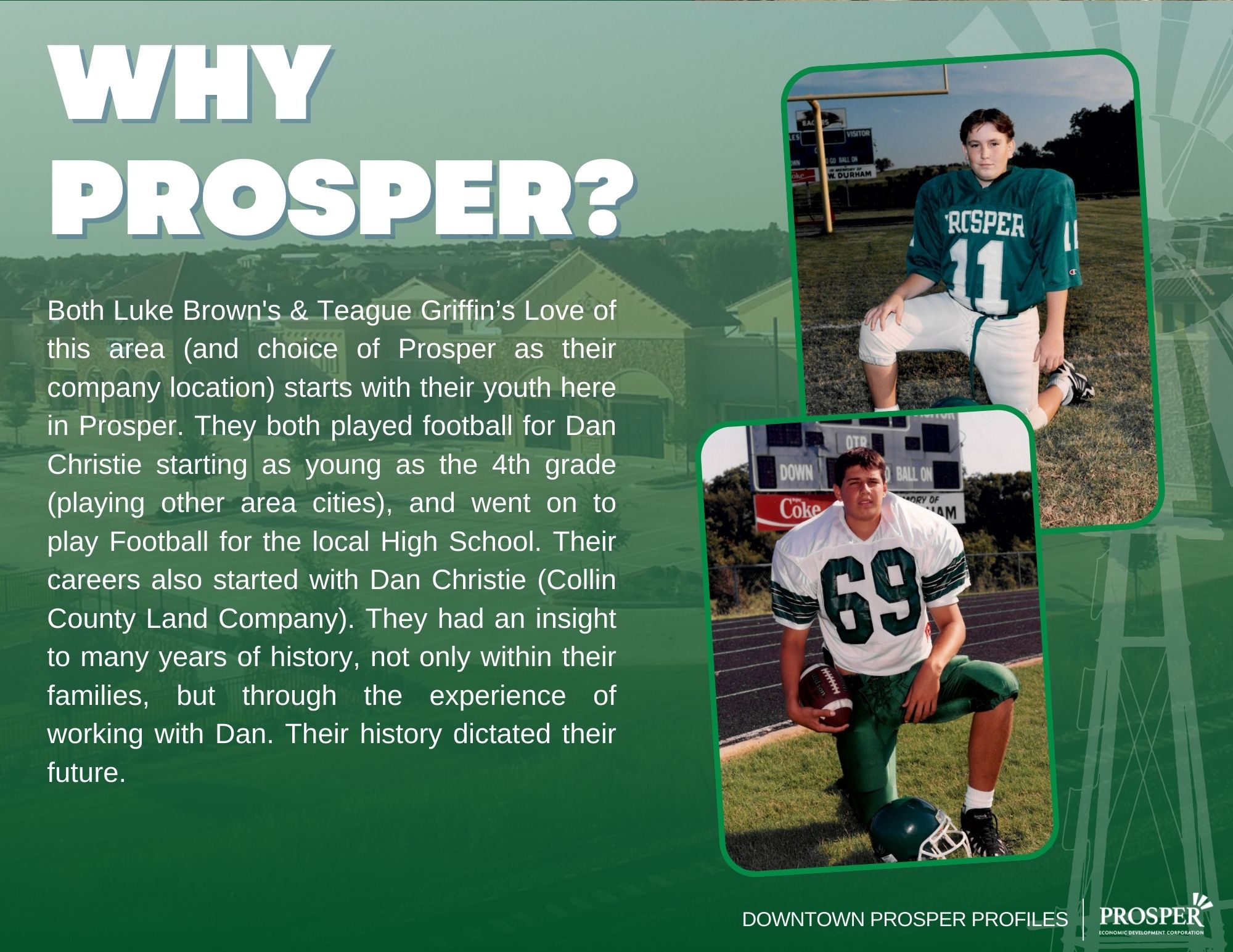 Downtown Prosper Profile Brown & Griffin Properties Prosper EDC