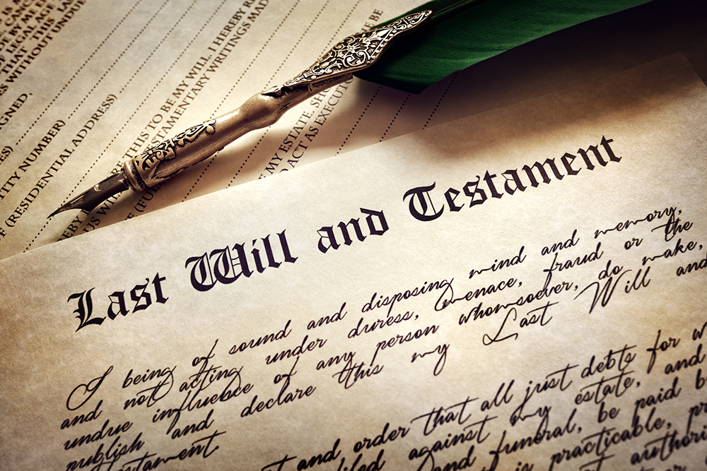 Your Last Will And Testament Securing And Storing, Part I Prosperity Law Associates