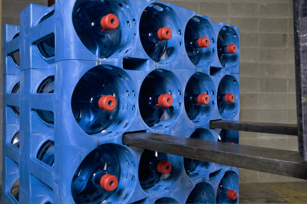 Water Bottle Holder for 5 Gallon Jugs SpaceSaving Rack