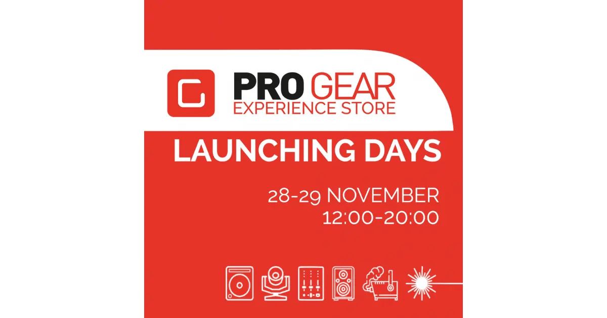 28 & 29 november Pro Gear Experience Store Launch