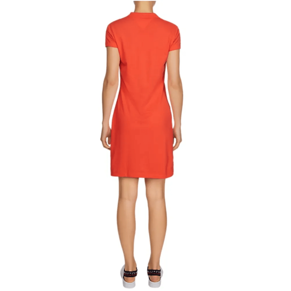 Tommy Hilfiger Jurk Slim Polo Dress Dames alle sportieve mode kleding