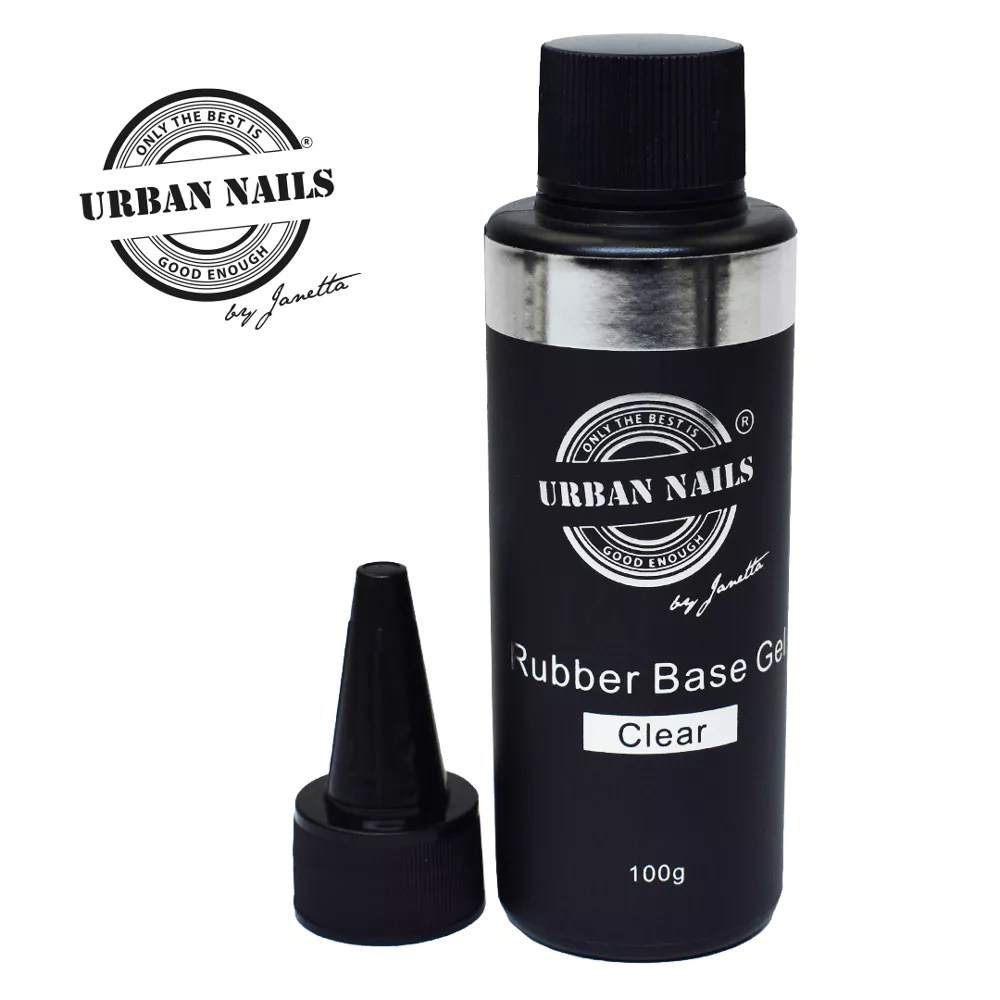 Urban Nails Rubber Base Gel Clear Alina Hoyo Nail Artist