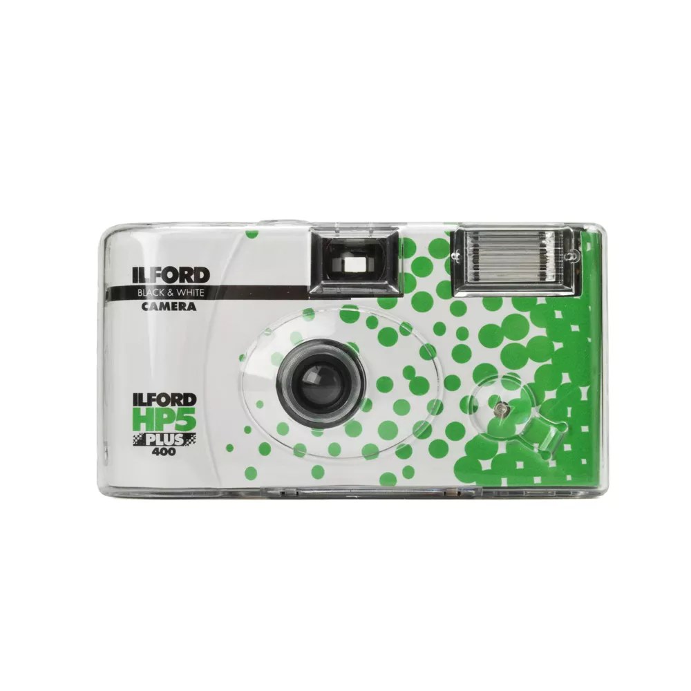 Ilford HP5 Single Use Camera 27 exp. Film Zwart Foto Grobet