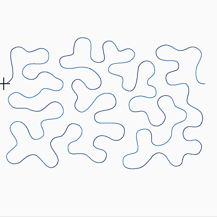 Basic Meander Quilting E2E DIGITAL or PRINTABLE ProStitcher