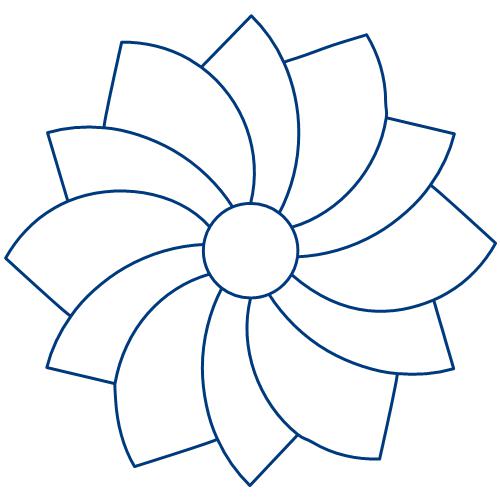 12 Petal Flower Template | Best Flower Site