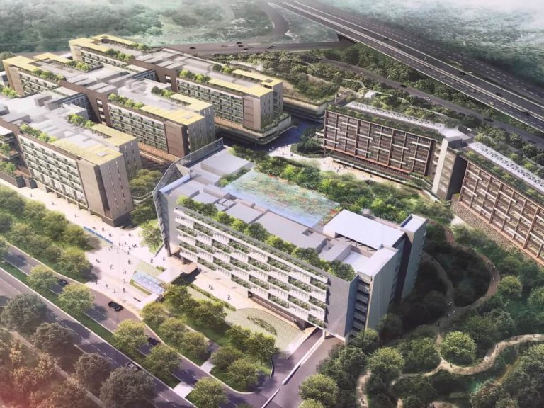 Surbana Jurong’s M&E Engineering team marks key milestone for Singapore’s Woodlands Health